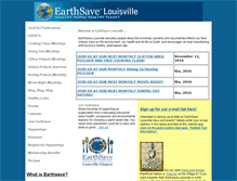 Tablet Screenshot of louisville.earthsave.org
